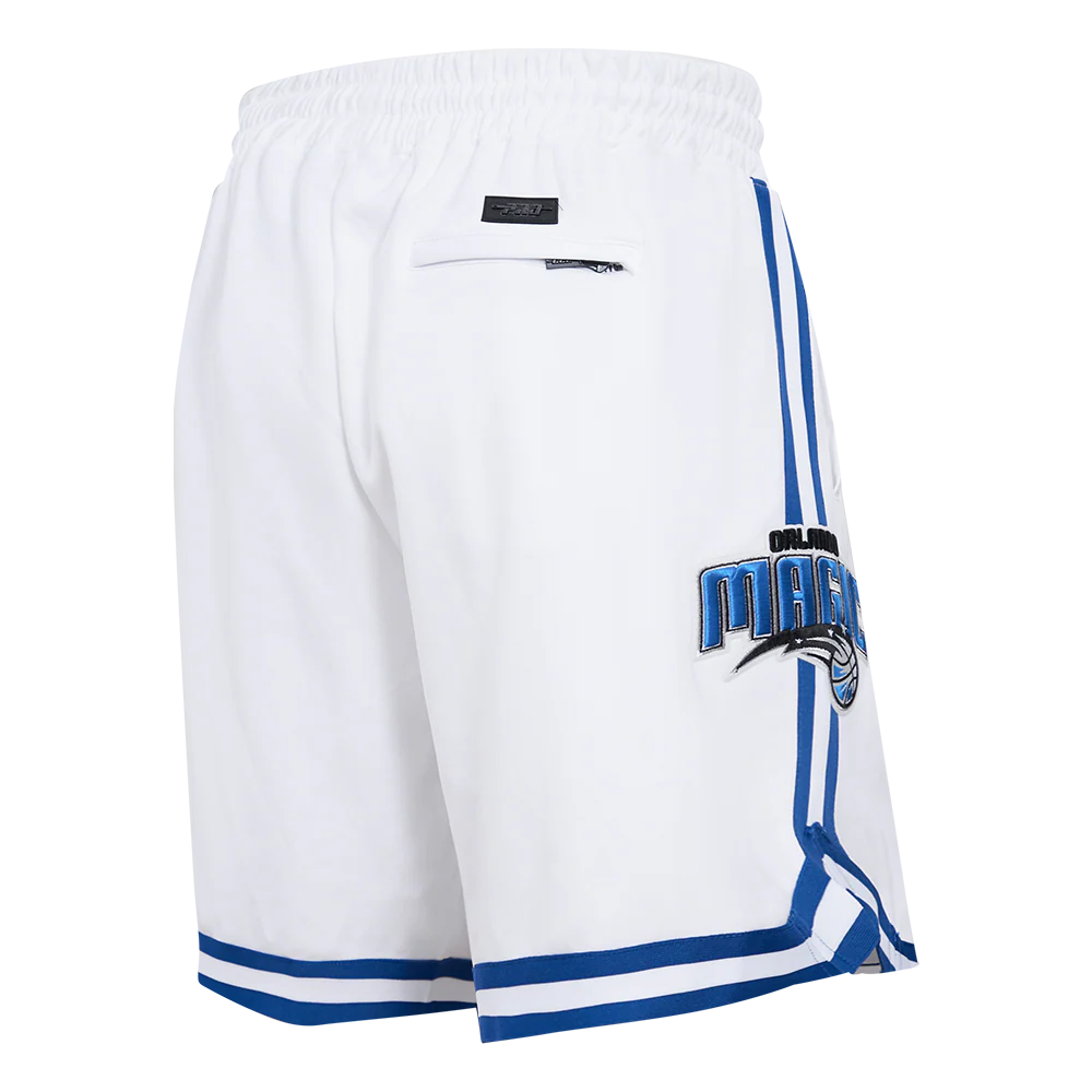 NBA ORLANDO MAGIC CLASSIC CHENILLE MEN'S SHORT (WHITE) - Image 12