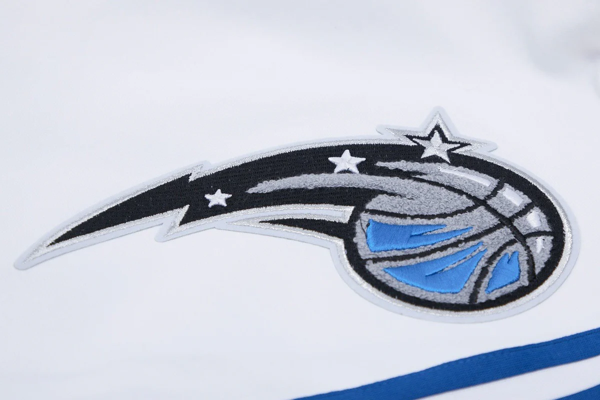 NBA ORLANDO MAGIC CLASSIC CHENILLE MEN'S SHORT (WHITE) - Image 6