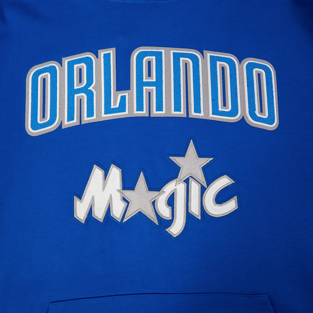 NBA ORLANDO MAGIC CITY EDITION 25-26 MEN'S RIB FLC PO HOODIE (ROYAL BLUE) - Image 7