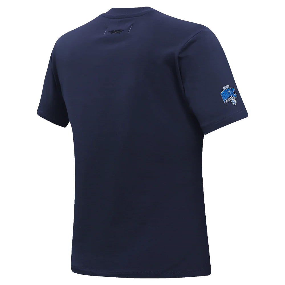 NBA ORLANDO MAGIC CLASSIC SHORT SLEEVE WOMEN'S SLIM FIT TEE (MIDNIGHT NAVY) - Image 4