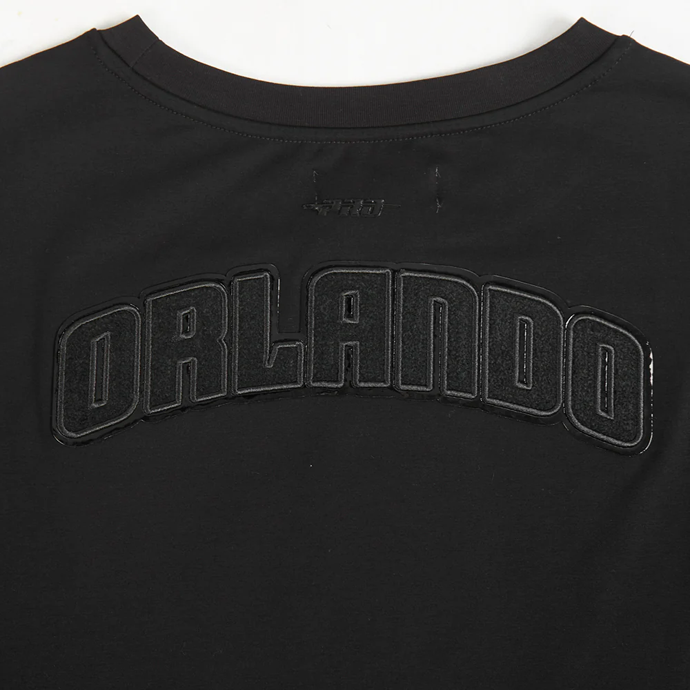 NBA ORLANDO MAGIC TRIPLE BLACK SJ WOMEN'S BOXY TEE (TRIPLE BLACK) - Image 6