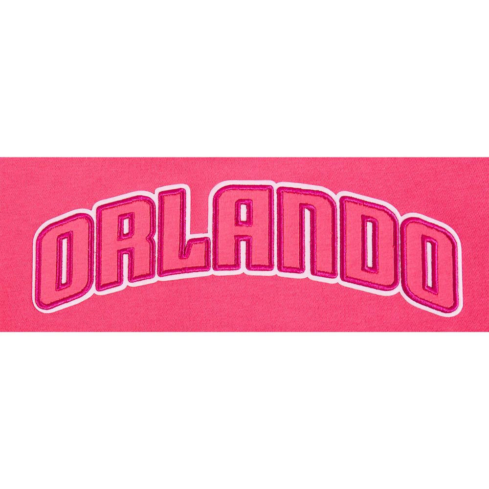 NBA ORLANDO MAGIC TRIPLE PINK BIG GIRLS FLC CREWNECK (BEETROOT PURPLE) - Image 7