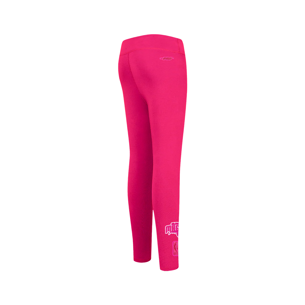 NBA ORLANDO MAGIC TRIPLE PINK BIG GIRLS LEGGING (BEETROOT PURPLE) - Image 3