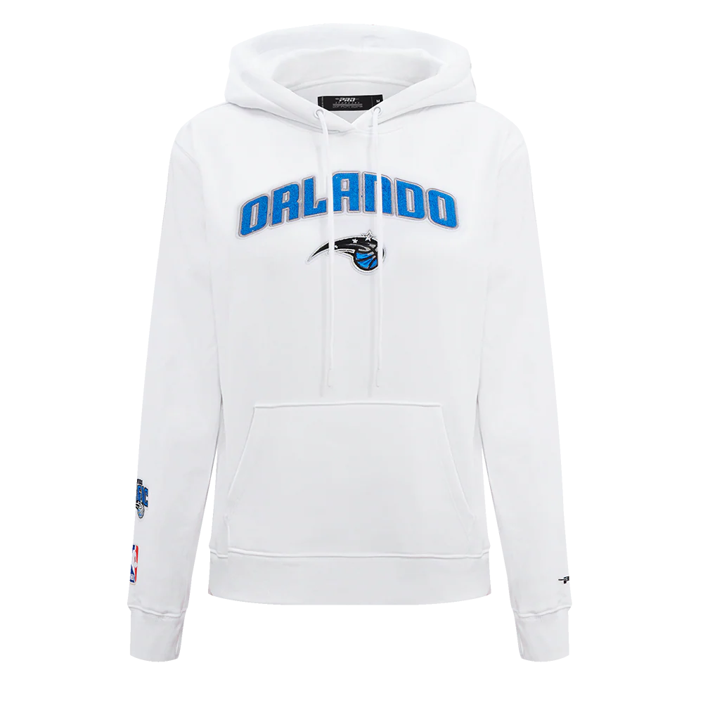 NBA ORLANDO MAGIC CLASSIC WOMEN'S PULLOVER HOODIE (WHITE)