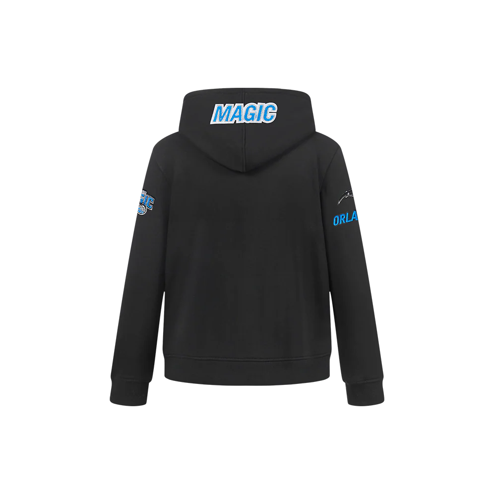 NBA ORLANDO MAGIC CLASSIC LITTLE BOYS FLEECE PULLOVER HOODIE (BLACK) - Image 3