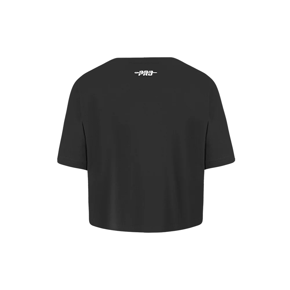 NBA ORLANDO MAGIC RETRO CLASSIC TODDLER GIRLS SHORT SLEEVE BOXY TEE (BLACK) - Image 3
