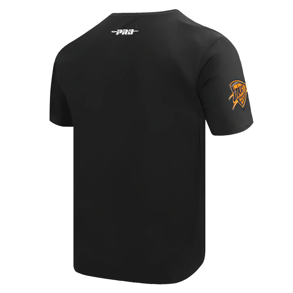 NBA OKLAHOMA CITY THUNDER CITY EDITION 24-25 MEN'S   TEE (BLACK) - Image 4
