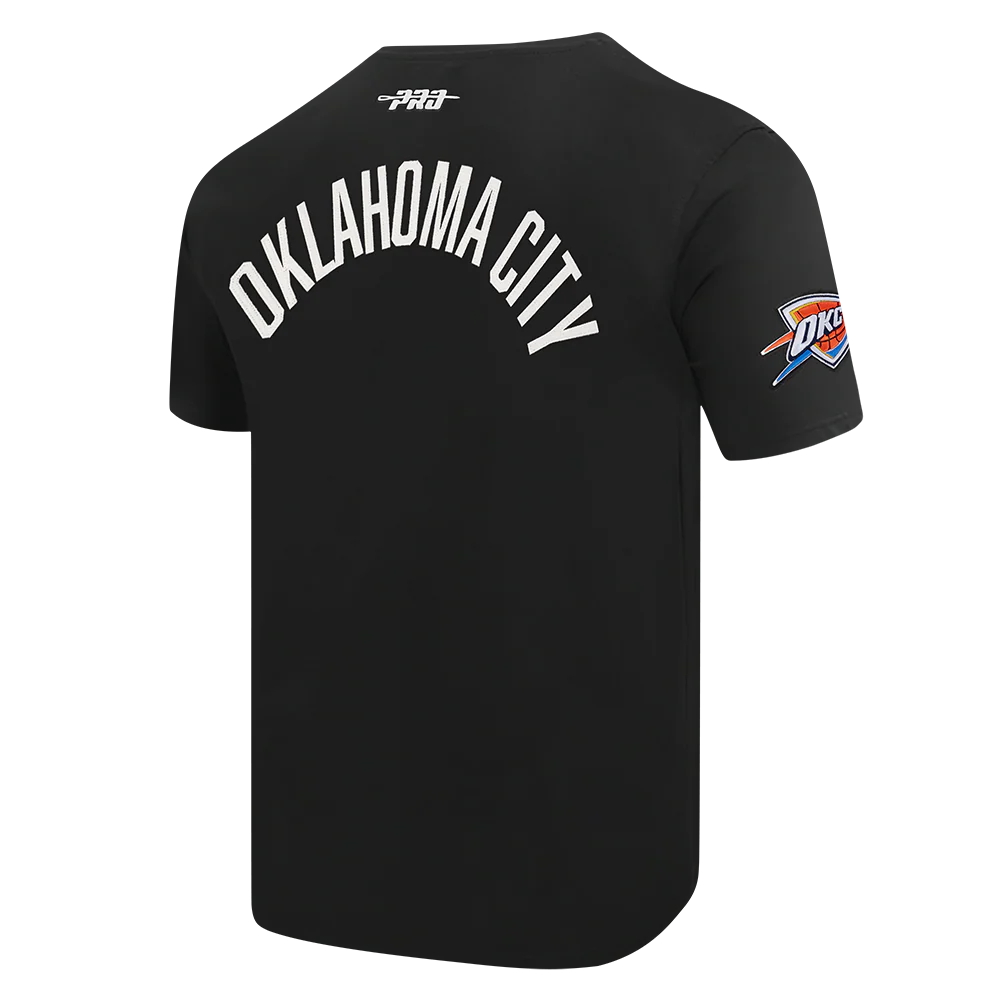 OKLAHOMA CITY THUNDER MODERN ORIGINALS MEN'S SJ TEE (BLACK) - Image 6