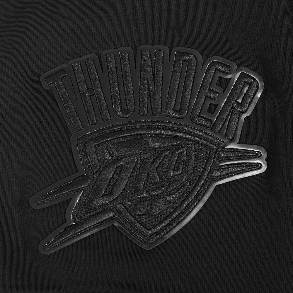 OKLAHOMA CITY THUNDER TRIPLE BLACK MEN'S DK TEE (TRIPLE BLACK) - Image 7