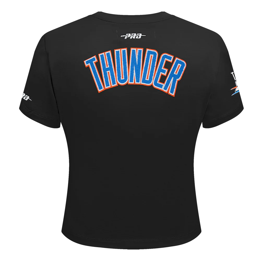 NBA OKLAHOMA CITY THUNDER SHAI GILGEOUS-ALEXANDER #2 CLASSIC PNN WOMEN'S SJ SLIM FIT TEE - Image 3