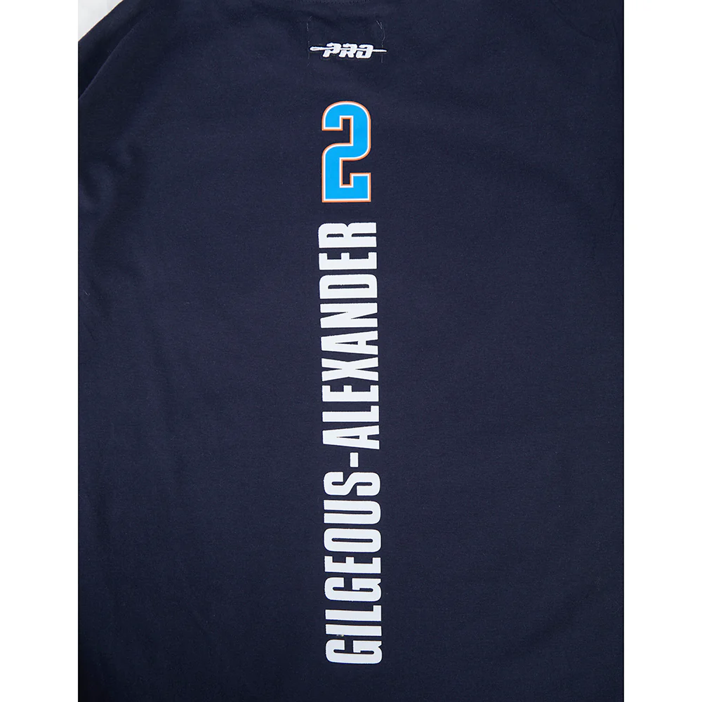 NBA OKLAHOMA CITY THUNDER SHAI GILGEOUS-ALEXANDER #2 CLASSIC PNN BIG BOY'S SS TEE - Image 8