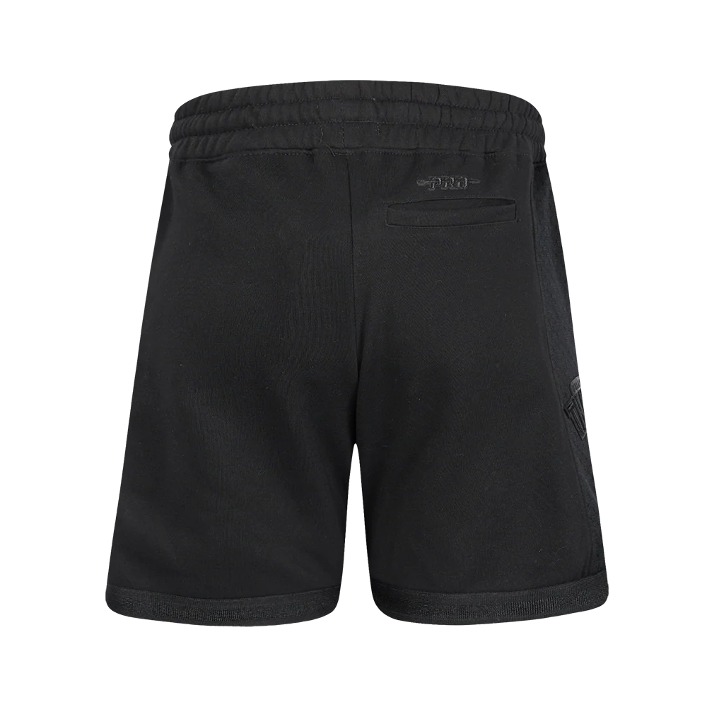 NBA OKLAHOMA CITY THUNDER TRIPLE BLACK BIG BOYS FLC 2.0 SHORT (JET BLACK) - Image 4