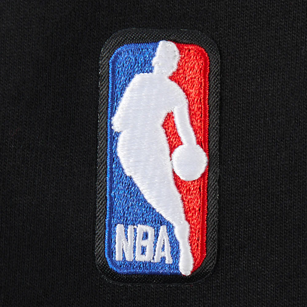 NBA OKLAHOMA CITY THUNDER RETRO CLASSIC BIG GIRLS SHORT SLEEVE BOXY TEE (BLACK) - Image 5