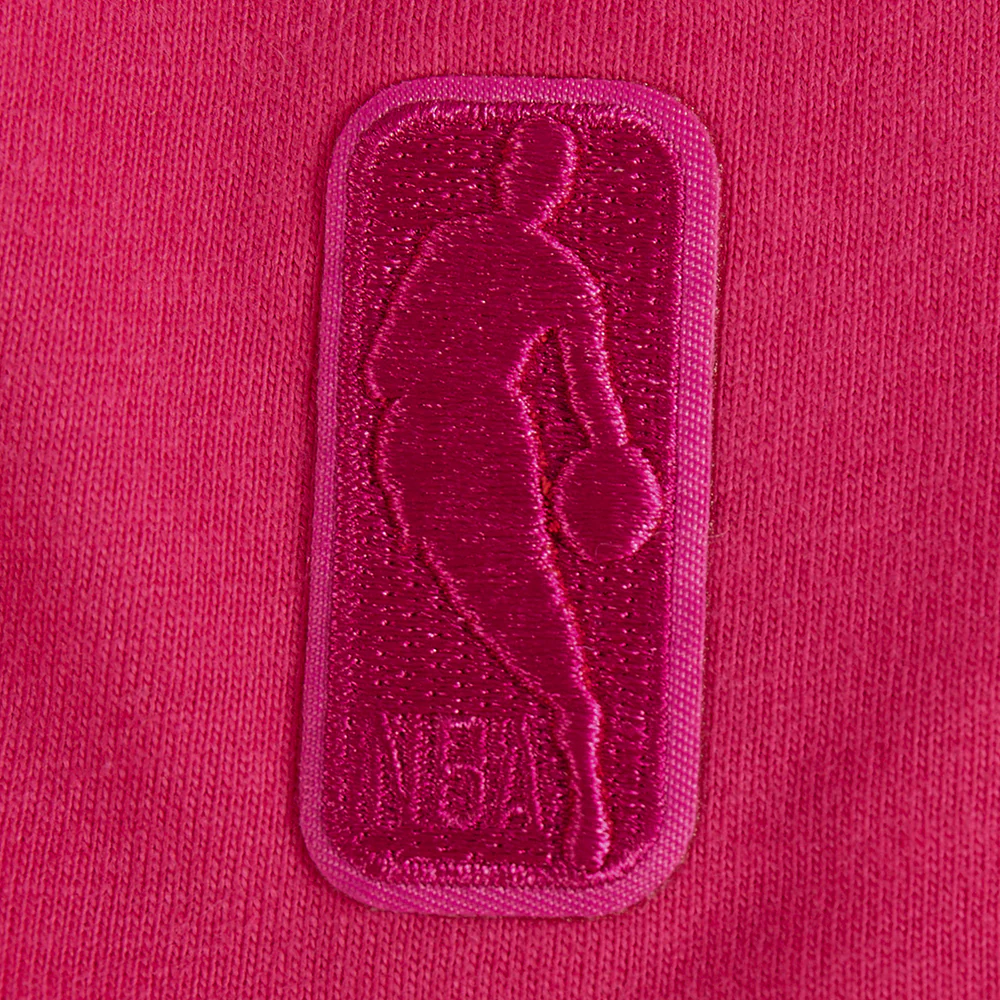 NBA OKLAHOMA CITY THUNDER TRIPLE PINK BIG GIRLS SS BOXY TEE (BEETROOT PURPLE) - Image 6