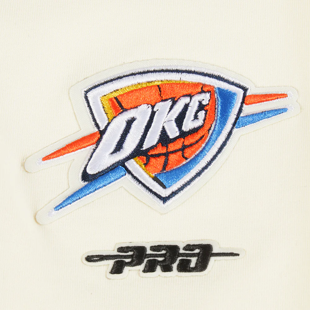 OKLAHOMA CITY THUNDER RETRO CLASSIC BIG GIRL'S LEGGING (EGGSHELL) - Image 5