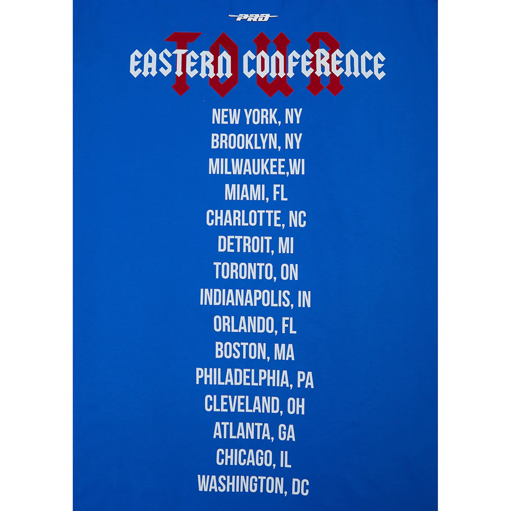 NBA PHILADELPHIA 76ers CITY TOUR CJ DROP SHOULDER TEE (ROYAL BLUE) - Image 5
