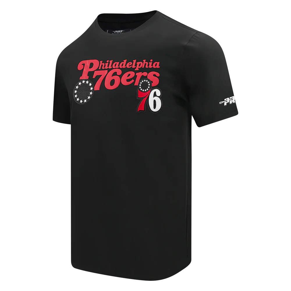 NBA PHILADELPHIA 76ERS SOUVENIR MEN'S SJ TEE (BLACK) - Image 6
