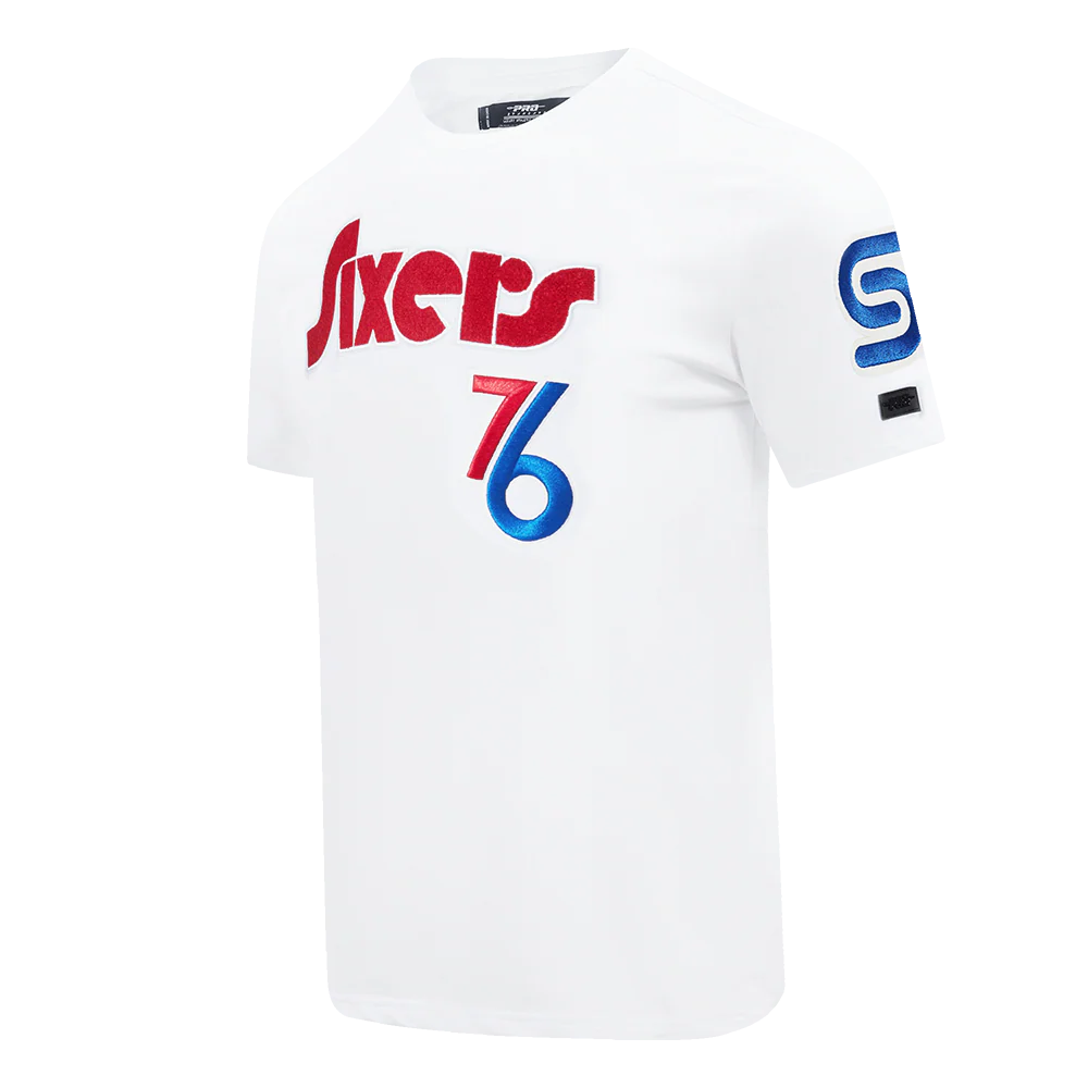 NBA PHILADELPHIA 76ERS CITY EDITION 24-25 MEN'S TEE (WHITE) - Image 2