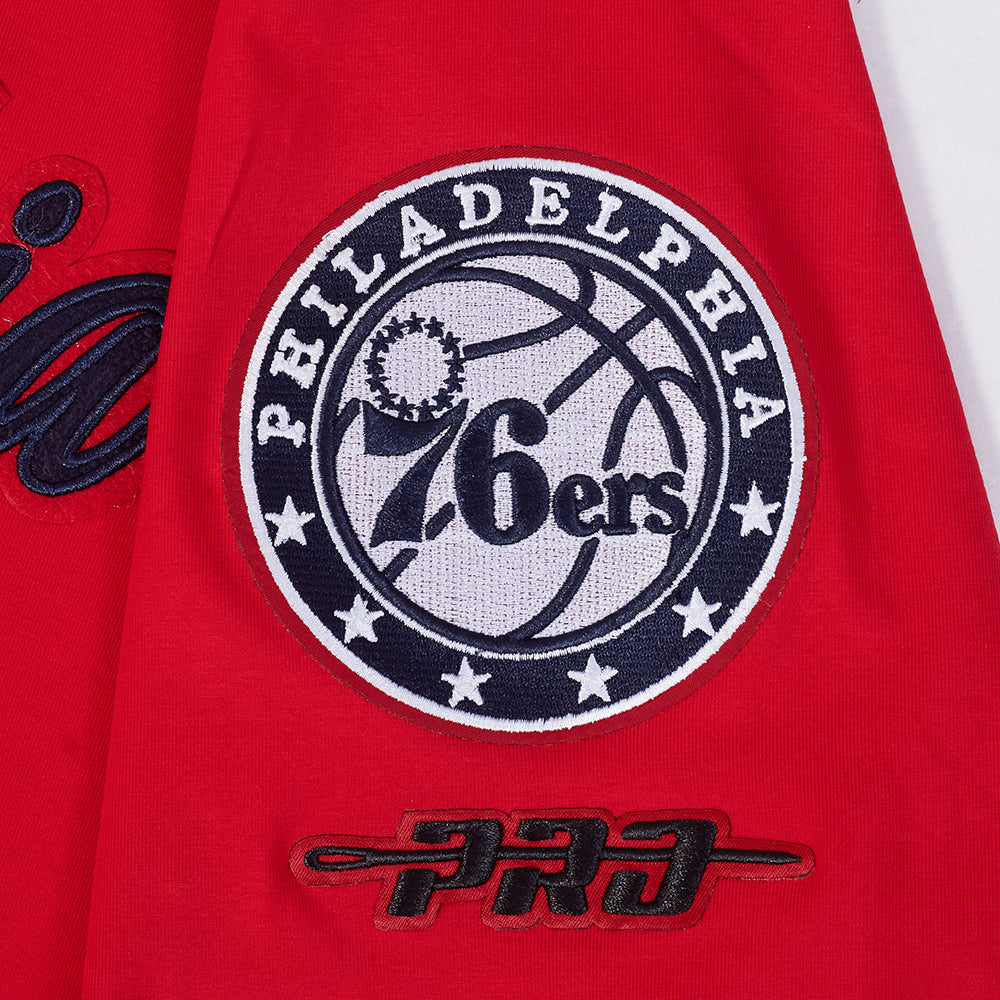 NBA PHILADELPHIA 76ERS CITY EDITION 25-26 MEN'S SJ TEE (RED) - Image 7