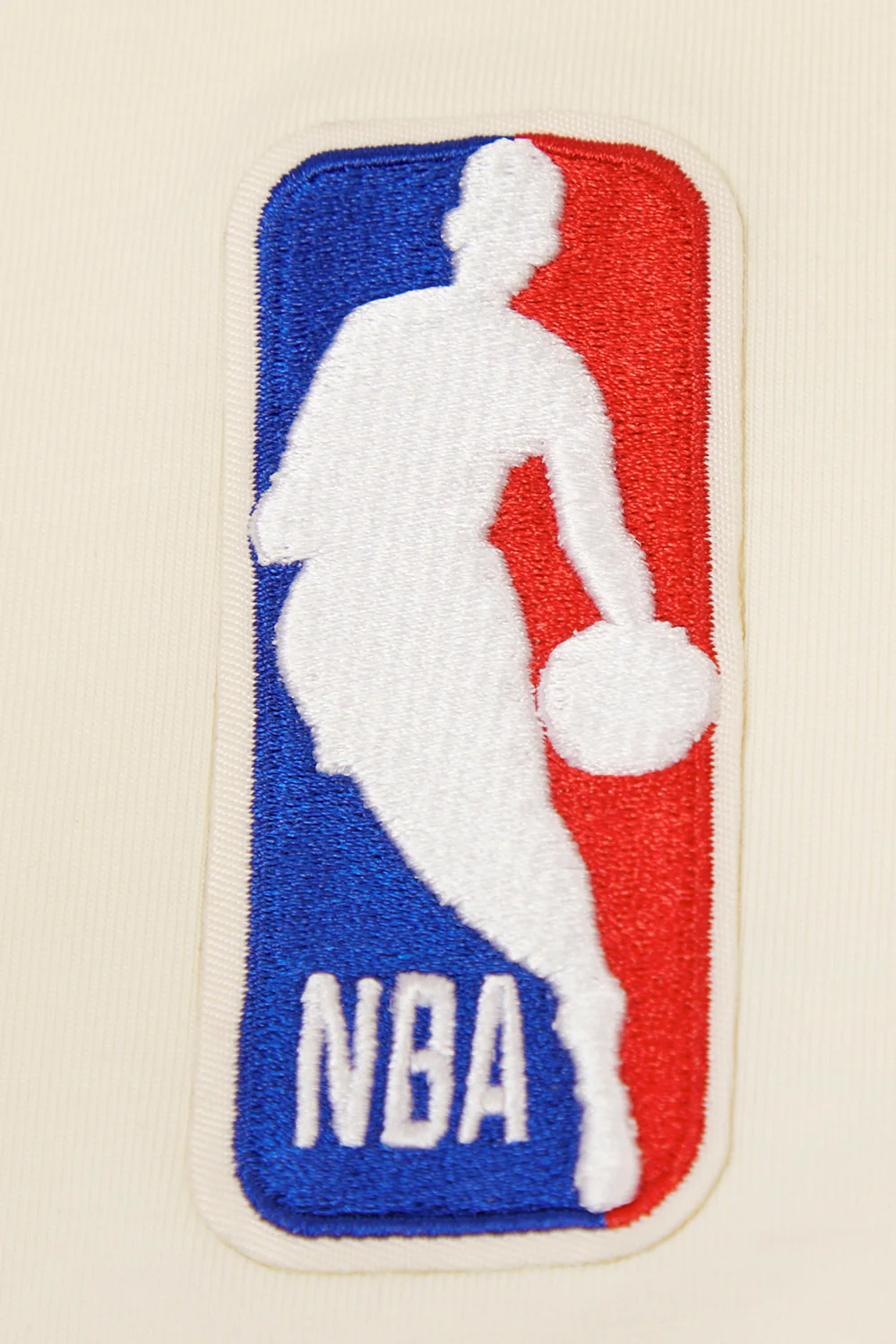 NBA PHILADELPHIA 76ERS RETRO CLASSIC MEN'S STRIPED TEE (EGGSHELL/ ROYAL BLUE) - Image 7