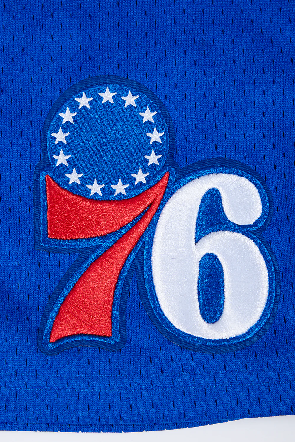 NBA PHILADELPHIA 76ERS CLASSIC MESH MEN'S SHORT (ROYAL BLUE) - Image 6