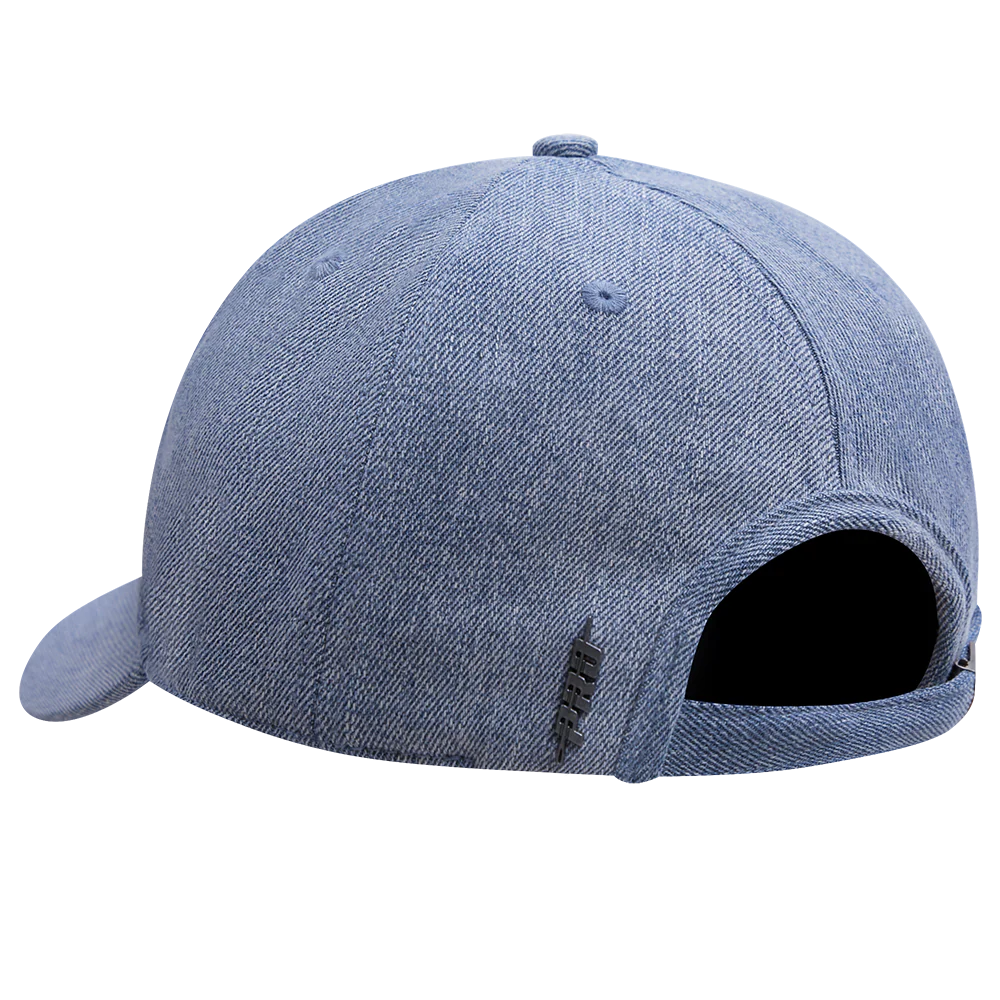 NBA PHILADELPHIA 76ERS VARSITY BLUES UNISEX DAD HAT (DENIM/LINEN) - Image 4