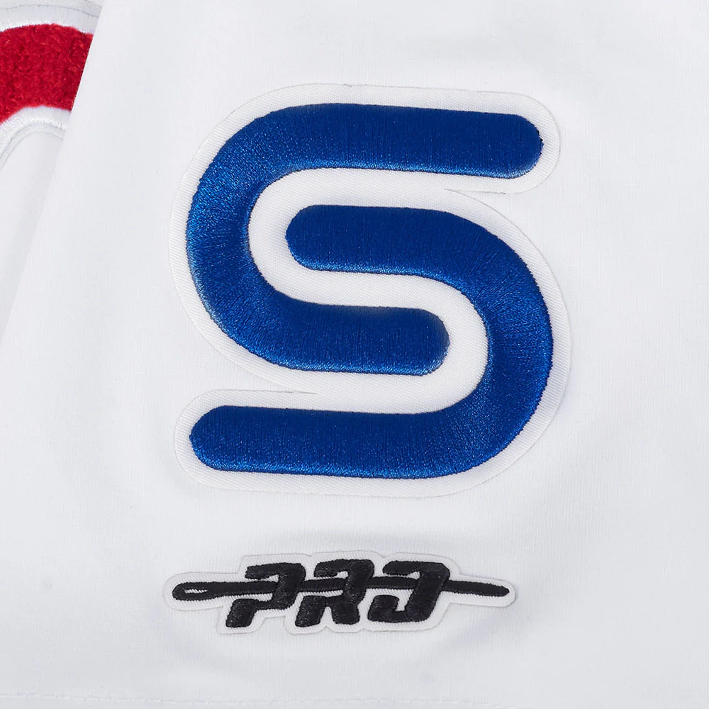 NBA PHILADELPHIA 76ERS CITY EDITION 24-25 WOMEN'S SINGLE JERSEY BOXY TEE (WHITE) - Image 6