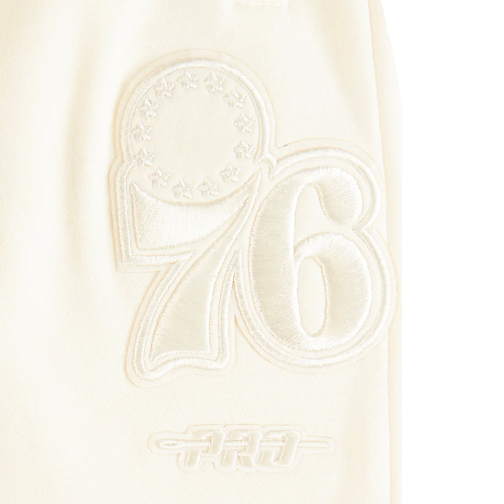 NBA PHILADELPHIA 76ERS NEUTRAL BIG BOYS FLEECE SWEATPANT (EGGSHELL) - Image 6