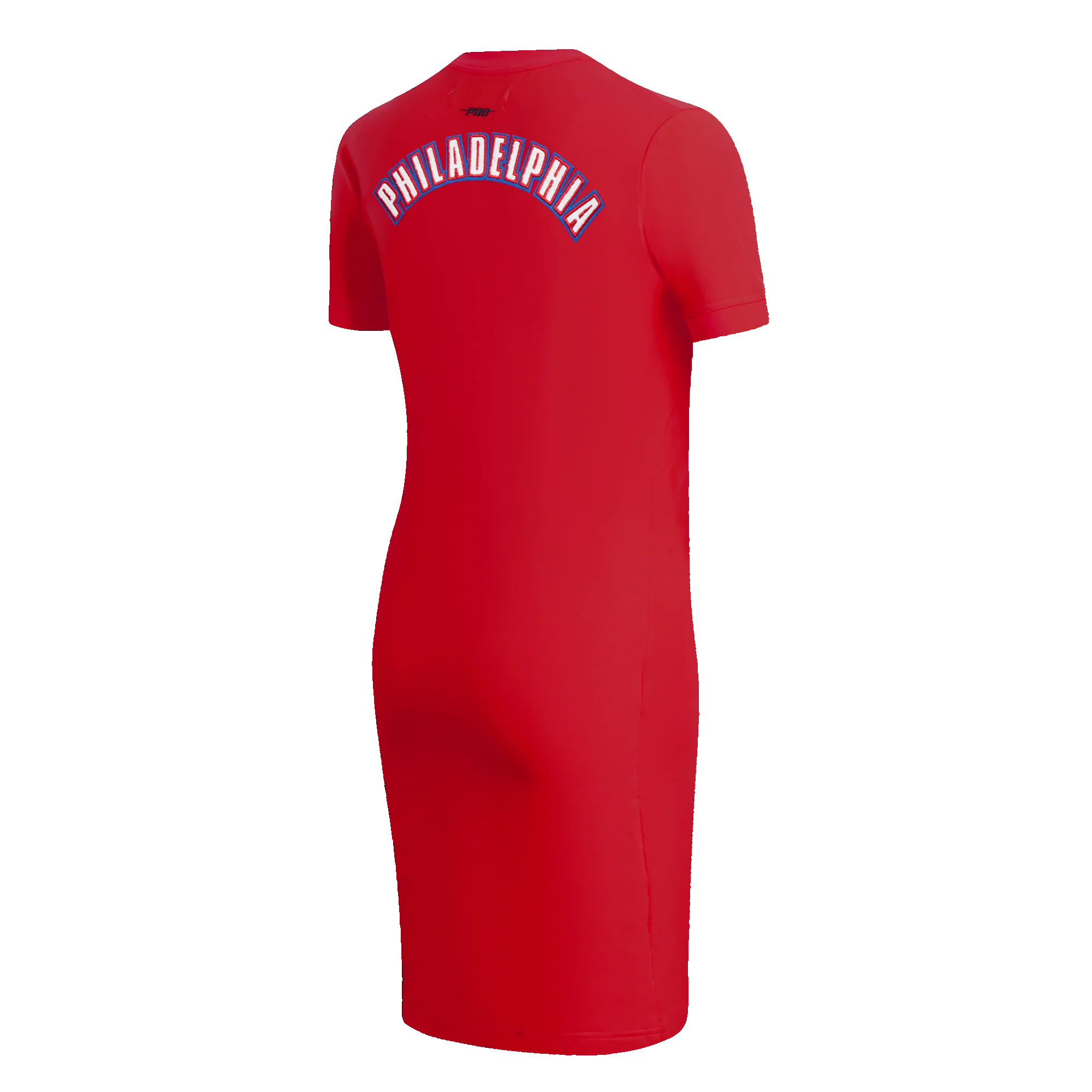 NBA PHILADELPHIA 76ERS CLASSIC WOMEN'S BODYCON DRES (RED) - Image 4