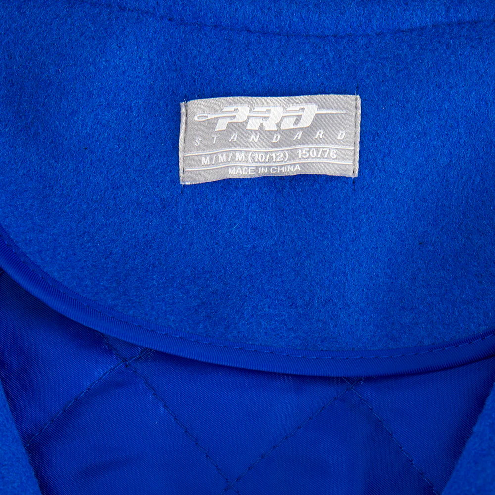 NBA PHILADELPHIA 76ERS CLASSIC BIG BOYS WOOL VARSITY JACKET (ROYAL BLUE/WHITE) - Image 9
