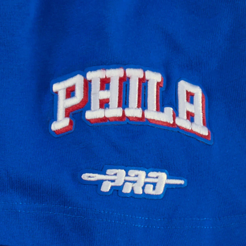 NBA PHILADELPHIA 76ERS CLASSIC BIG GIRLS TEE DRESS (ROYAL BLUE) - Image 6
