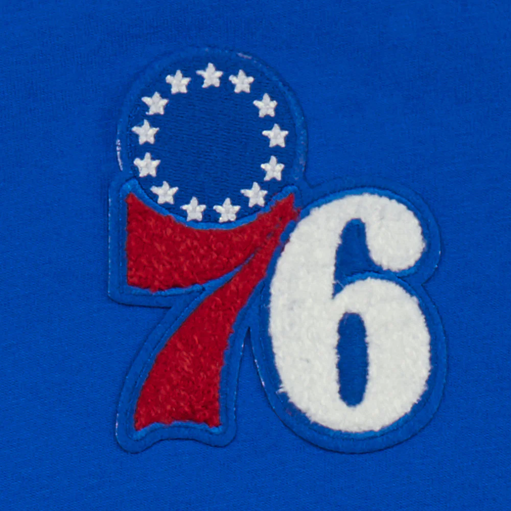 NBA PHILADELPHIA 76ERS CLASSIC BIG GIRLS TEE DRESS (ROYAL BLUE) - Image 7
