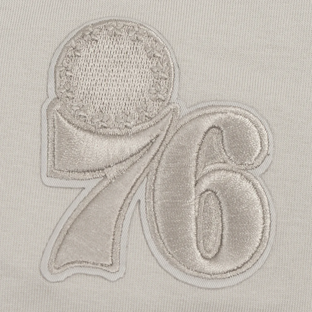 NBA PHILADELPHIA 76ERS NEUTRAL WOMEN'S JERSEY LEGGING (TAUPE) - Image 5