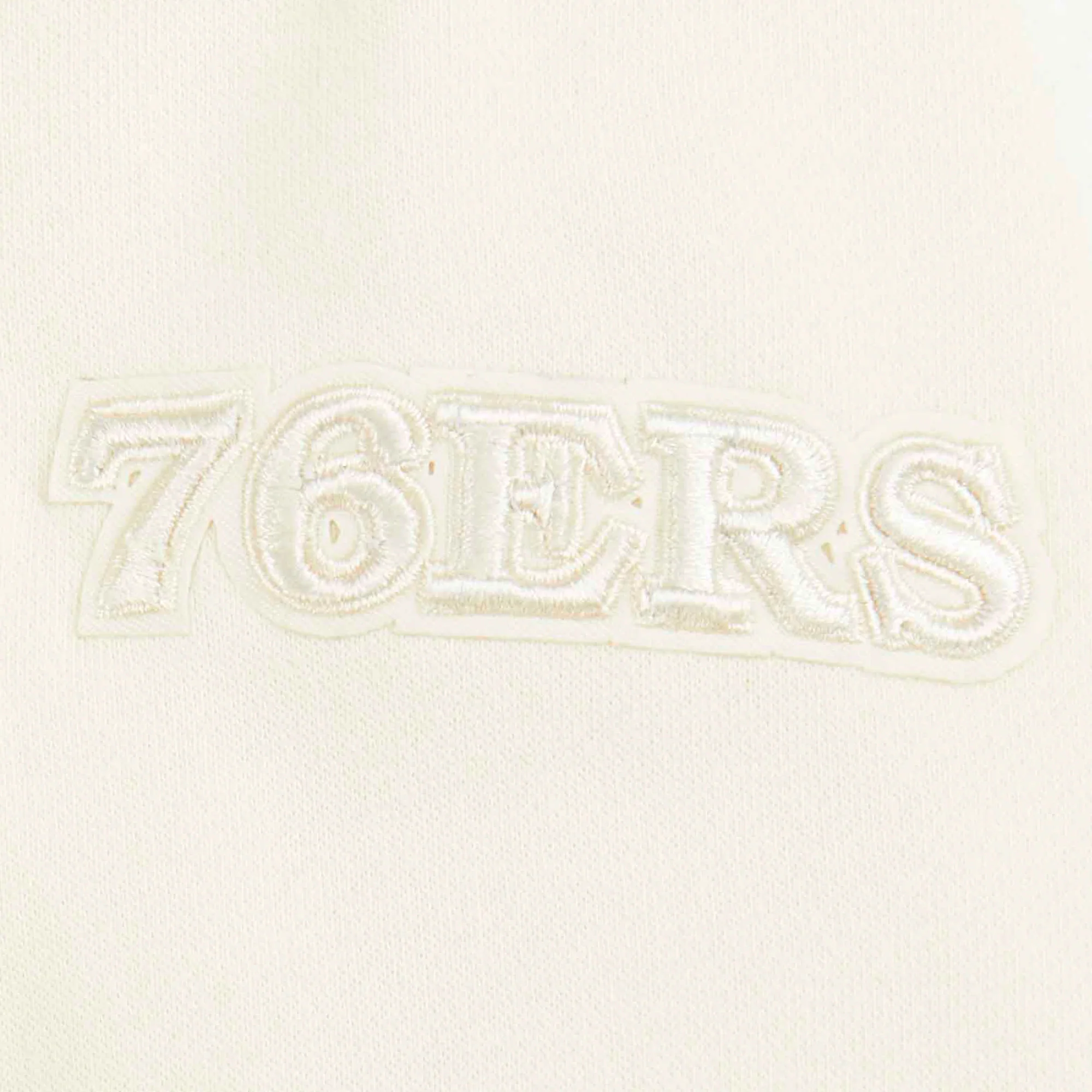 NBA PHILADELPHIA 76ERS NEUTRAL LITTLE BOYS FLEECE PULLOVER HOODIE (EGGSHELL) - Image 9