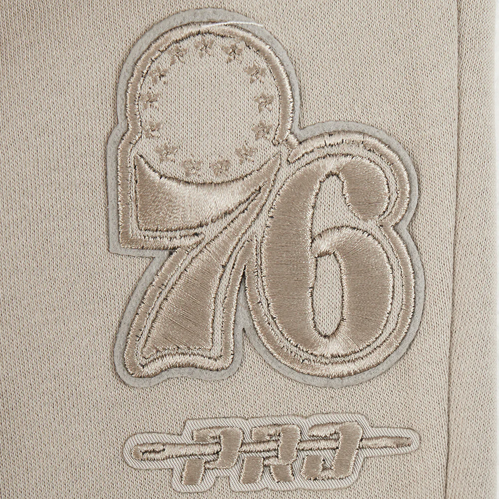 NBA PHILADELPHIA 76ERS NEUTRAL TODDLER BOYS FLEECE SWEATPANT (TAUPE) - Image 6