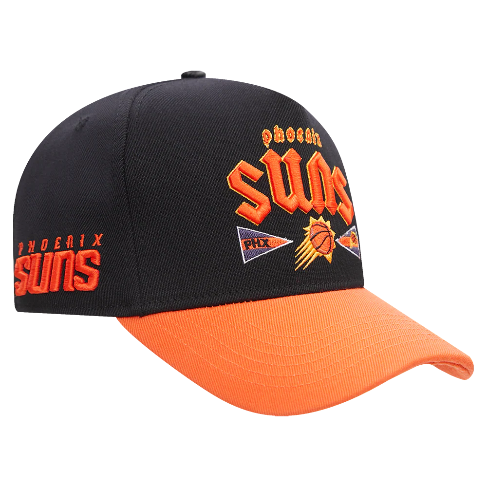 NBA PHOENIX SUNS CITY TOUR CURVED SNAPBACK HAT (BLACK) - Image 2