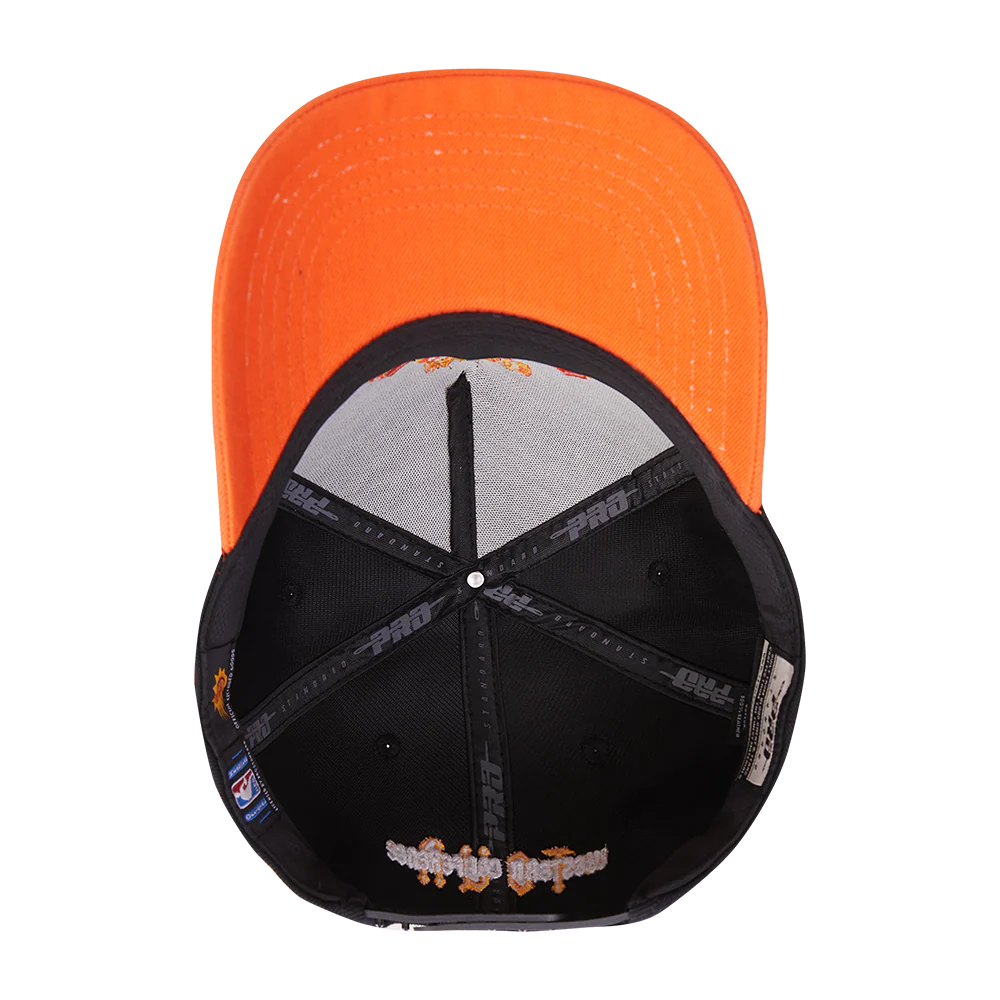 NBA PHOENIX SUNS CITY TOUR CURVED SNAPBACK HAT (BLACK) - Image 7