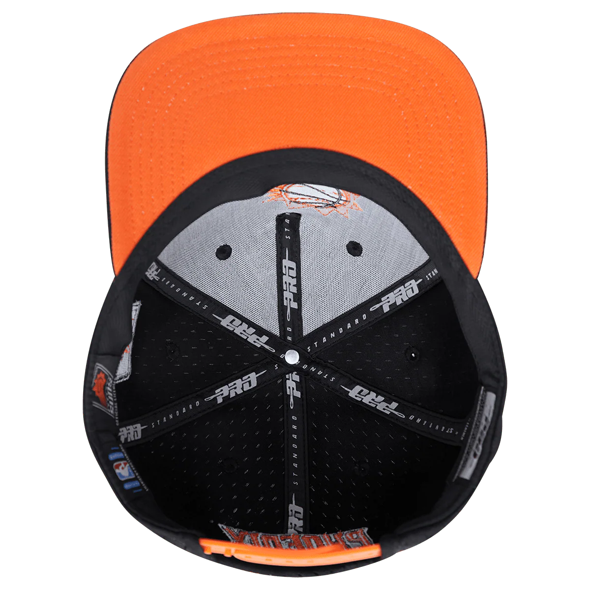 NBA PHOENIX SUNS PINCH FRONT MESH BACK (BLACK) - Image 5