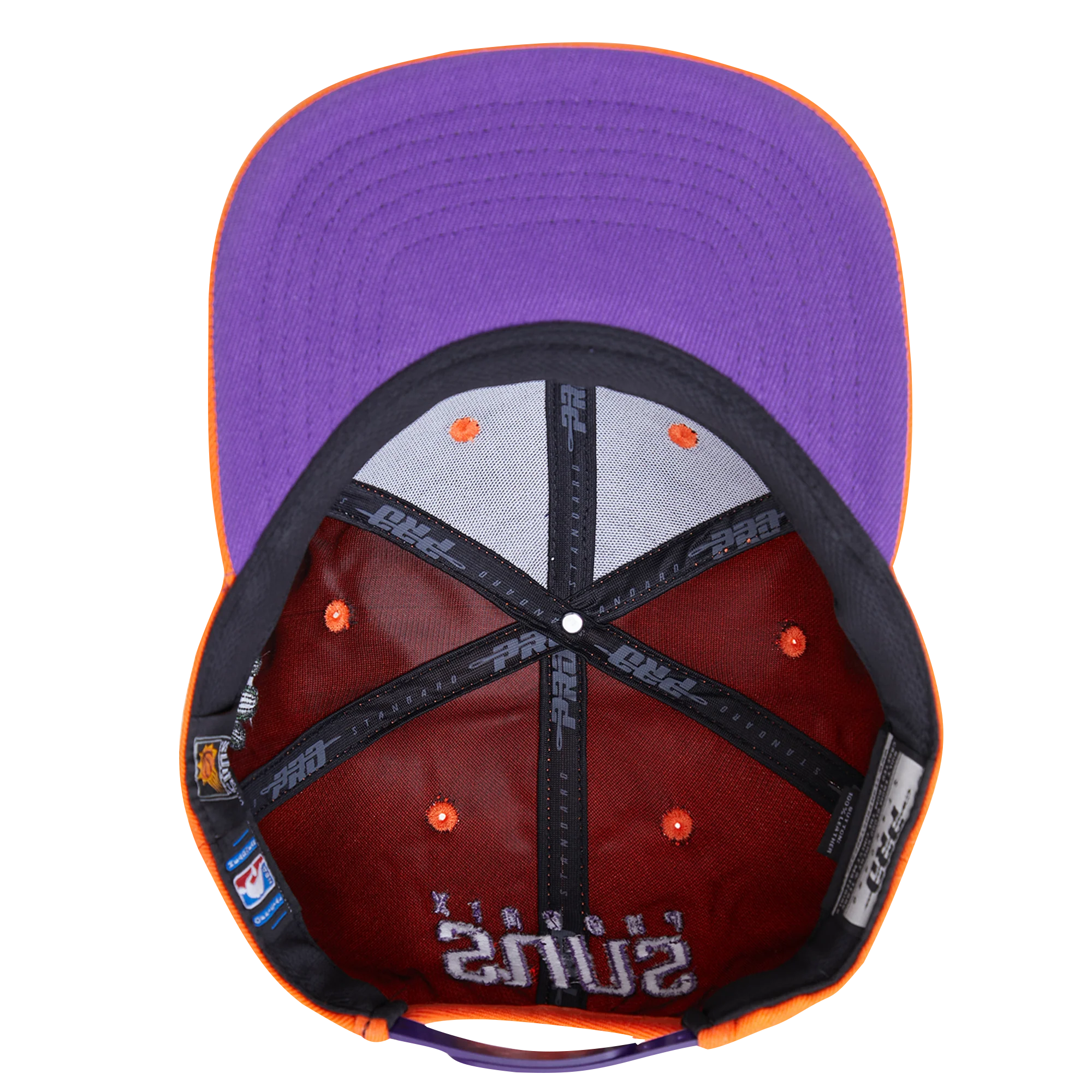 NBA PHOENIX SUNS HOMETOWN WOOL UNISEX SNAPBACK HAT (ORANGE) - Image 5