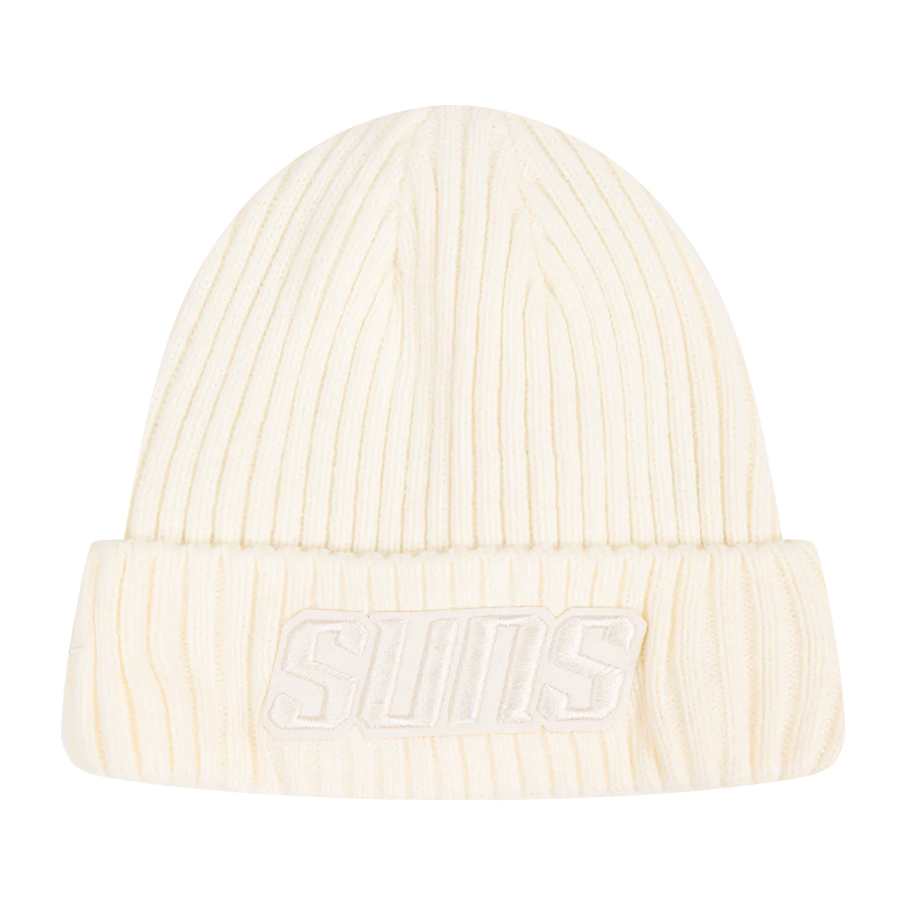 NBA PHOENIX SUNS NEUTRAL BEANIE (EGGSHELL) - Image 4