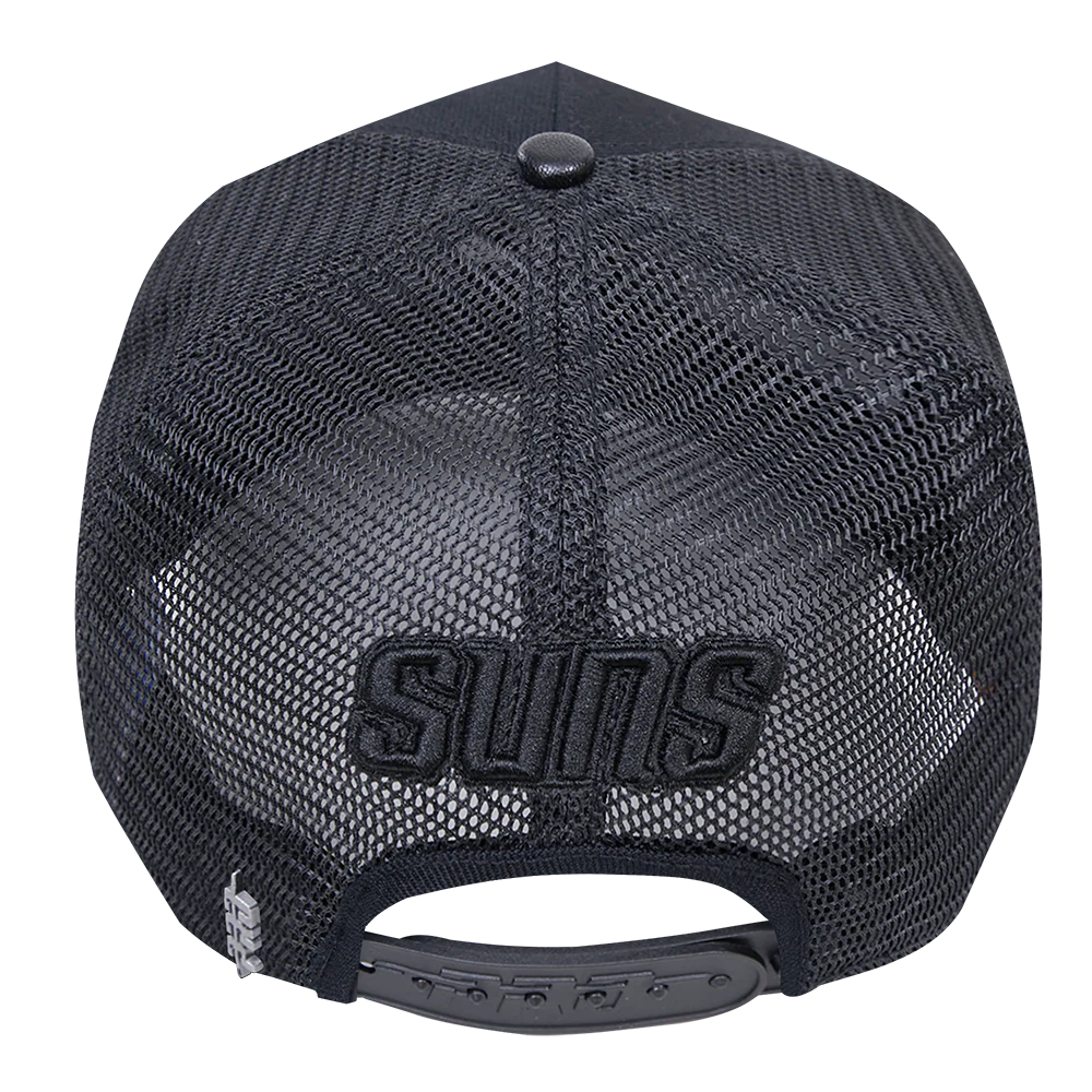 NBA PHOENIX SUNS BLACK OUT CLASSIC PINCH FRONT TRUCKER (BLACK) - Image 4