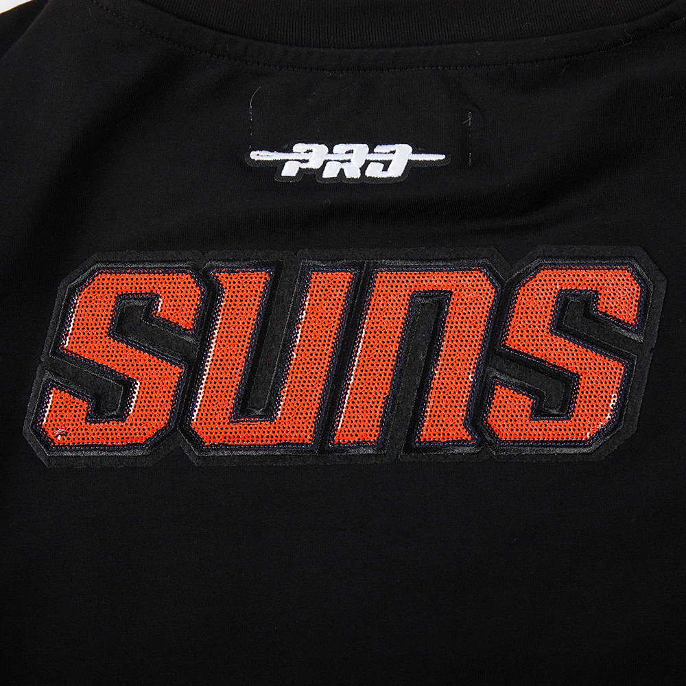 NBA PHOENIX SUNS GAME DAY CLASSICS WOMEN'S SJ BABY DOLL TEE (BLACK) - Image 5