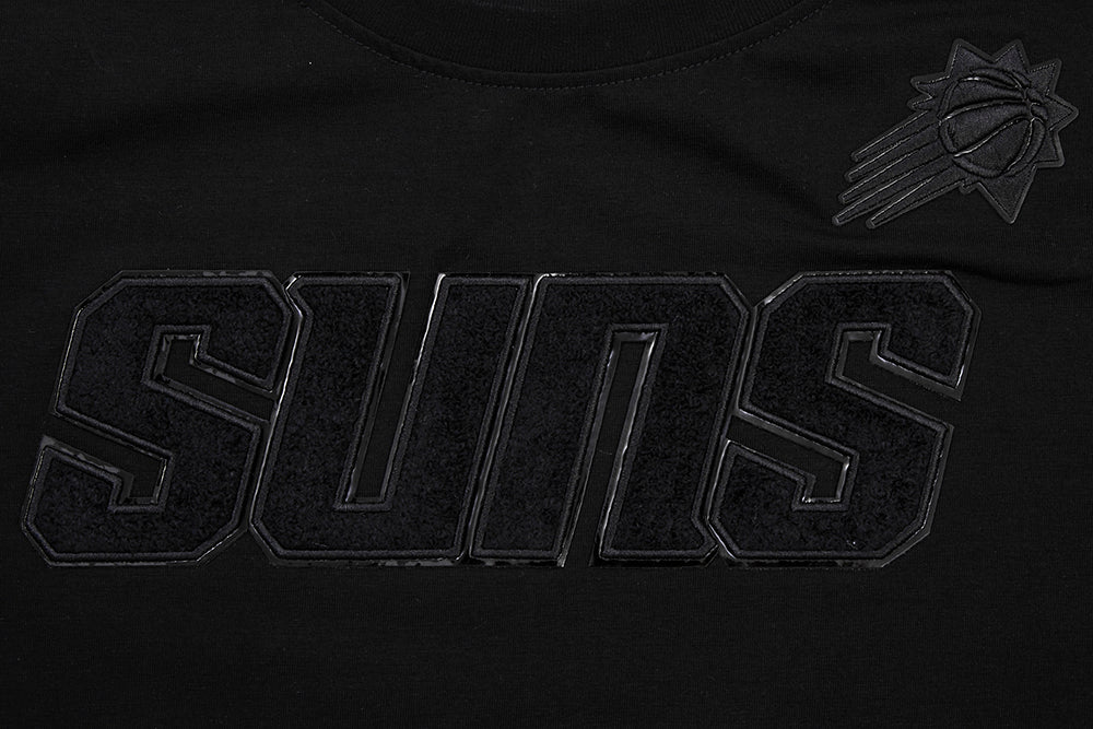 NBA PHOENIX SUNS TRIPLE BLACK WOMEN'S SLIM FIT TEE (TRIPLE BLACK) - Image 5