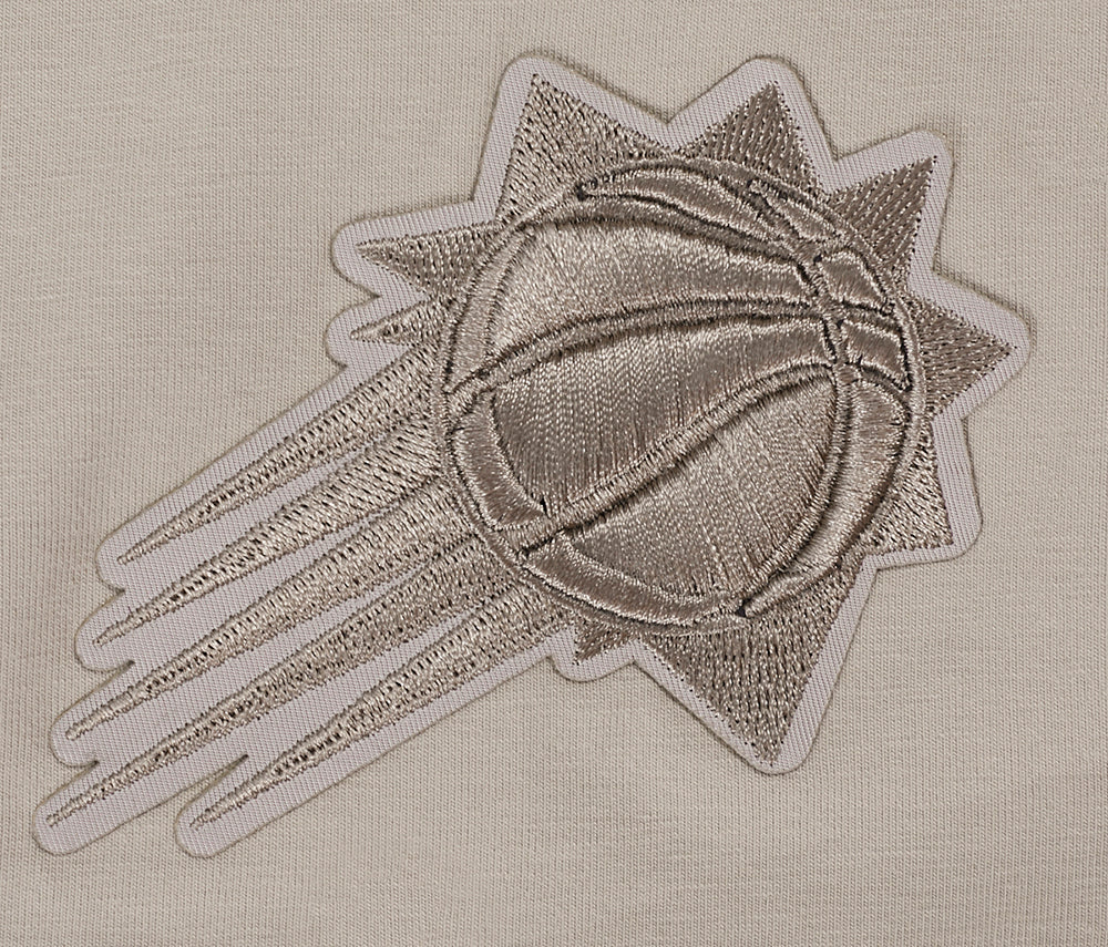 NBA PHOENIX SUNS NEUTRAL WOMEN'S BOXY TEE (TAUPE) - Image 6