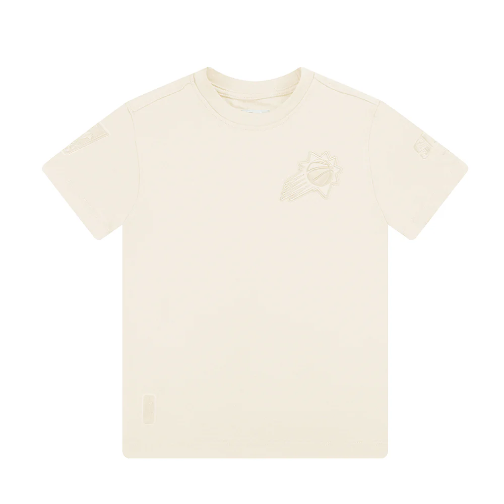 NBA PHOENIX SUNS NEUTRAL BIG BOYS SHORT SLEEVE TEE (EGGSHELL) - Image 3