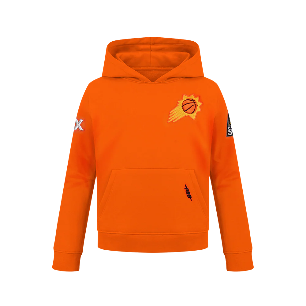 NBA PHOENIX SUNS CLASSIC BIG BOYS FLC PO HOODIE (ORANGE)