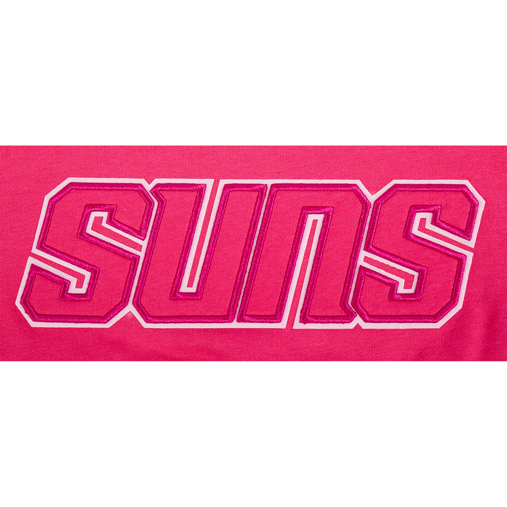NBA PHOENIX SUNS TRIPLE PINK BIG GIRLS FLC PO HOODIE (BEETROOT PURPLE) - Image 6