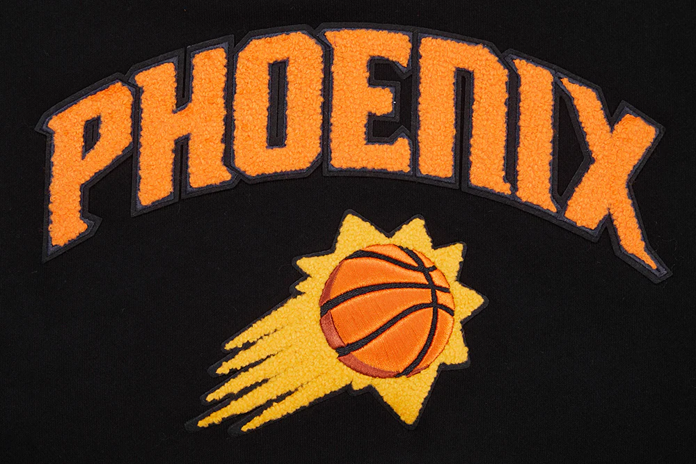 NBA PHOENIX SUNS CLASSIC WOMEN'S CREWNECK (BLACK) - Image 6