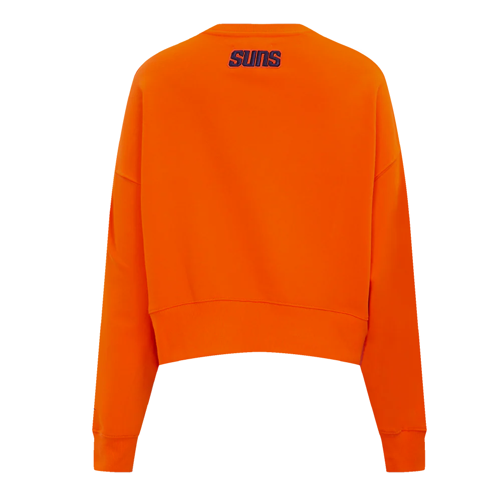 NBA PHOENIX SUNS CLASSIC WOMEN'S CREWNECK (ORANGE) - Image 4