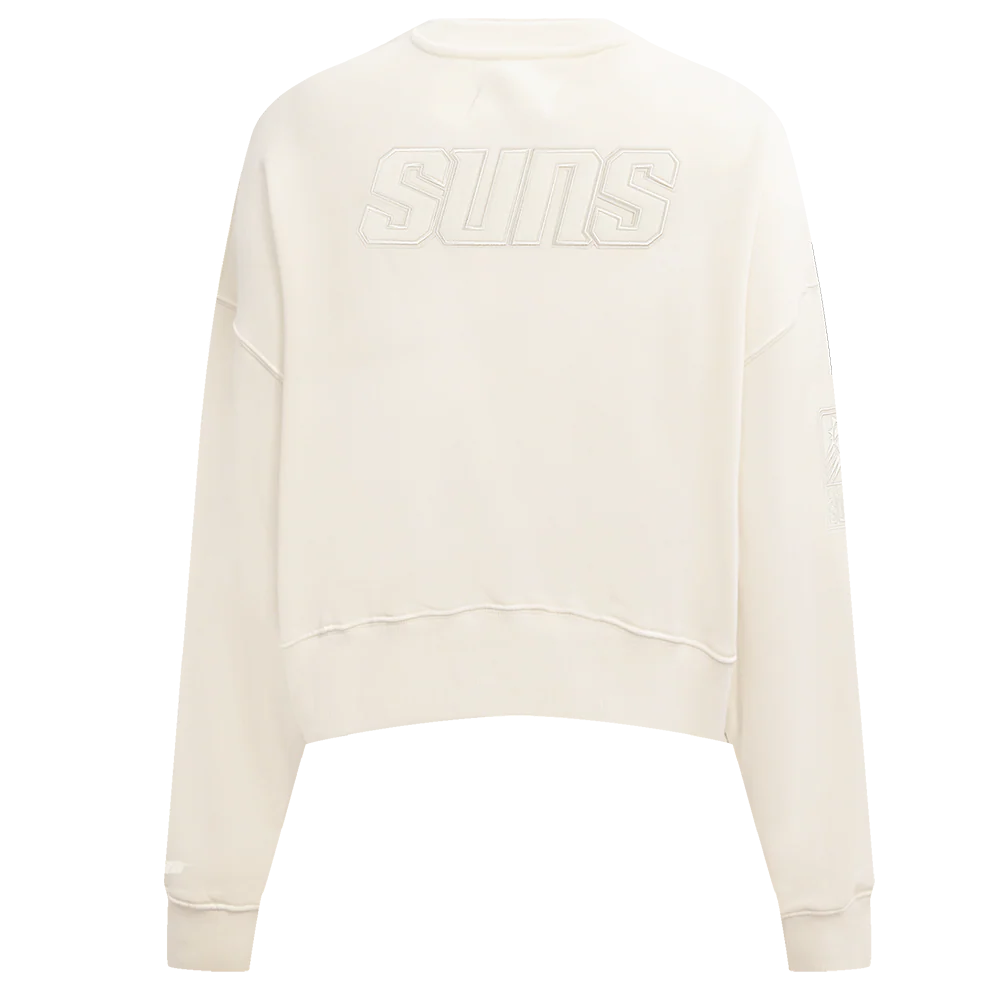 NBA PHOENIX SUNS NEUTRAL WOMEN'S CREWNECK (EGGSHELL) - Image 3